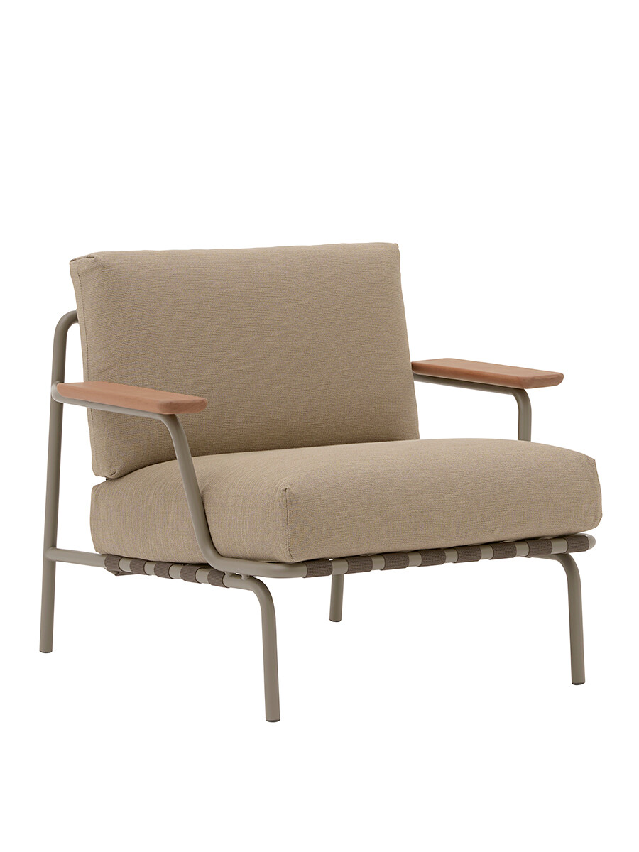 Settle Outdoor Lounge Chair fra Muuto ( Taupe)