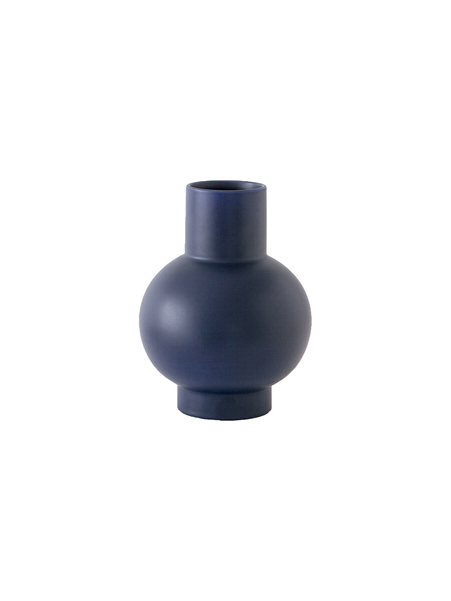 Strøm Vase, blue fra raawii (Small)