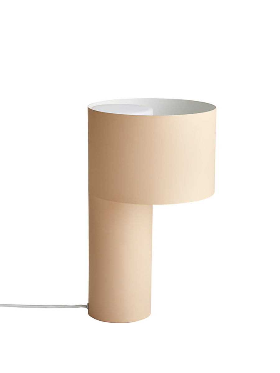 Tangent Table Lamp fra Woud (Desert sand)