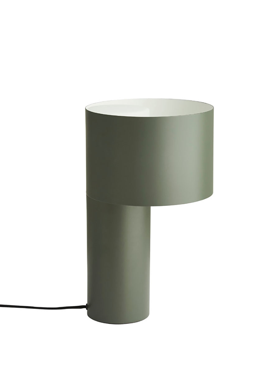 Tangent Table Lamp fra Woud (Forest green)