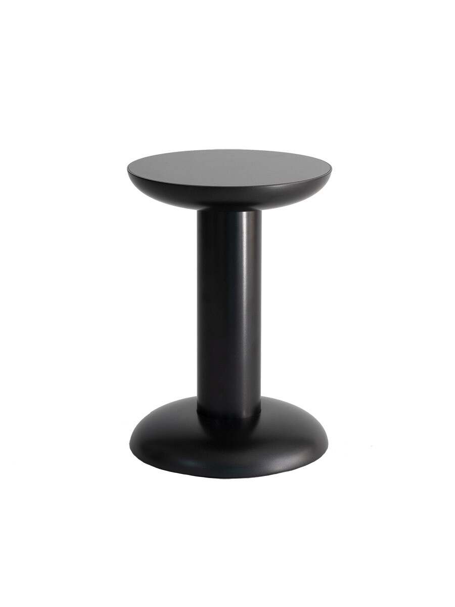 Thing Sidebord/Skammel, black fra raawii