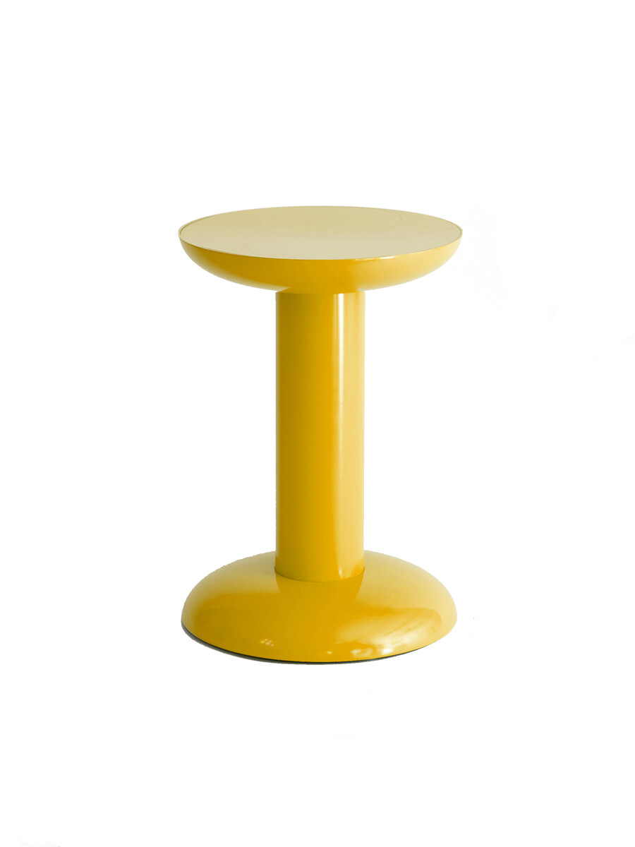 Thing Sidebord/Skammel, yellow fra raawii