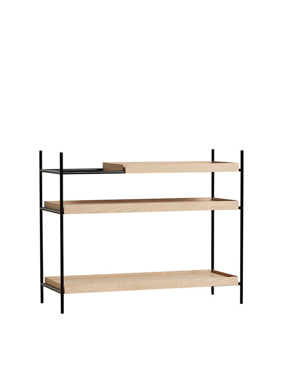 Tray Shelf, lav fra Woud (Oak: 2 wide, 1 short)