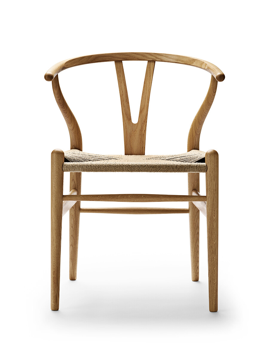 Y-stol CH24, eg olie af Hans J. Wegner