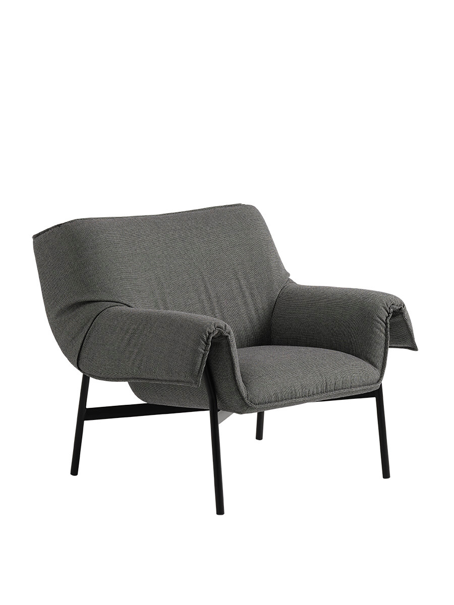 Wrap Lounge Chair fra Muuto (Sabi 151 / Black)