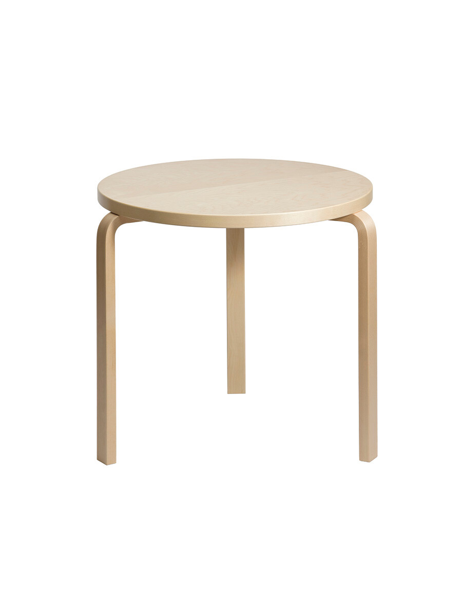 Aalto Table Round, Ø75 cm fra Artek (Birk)