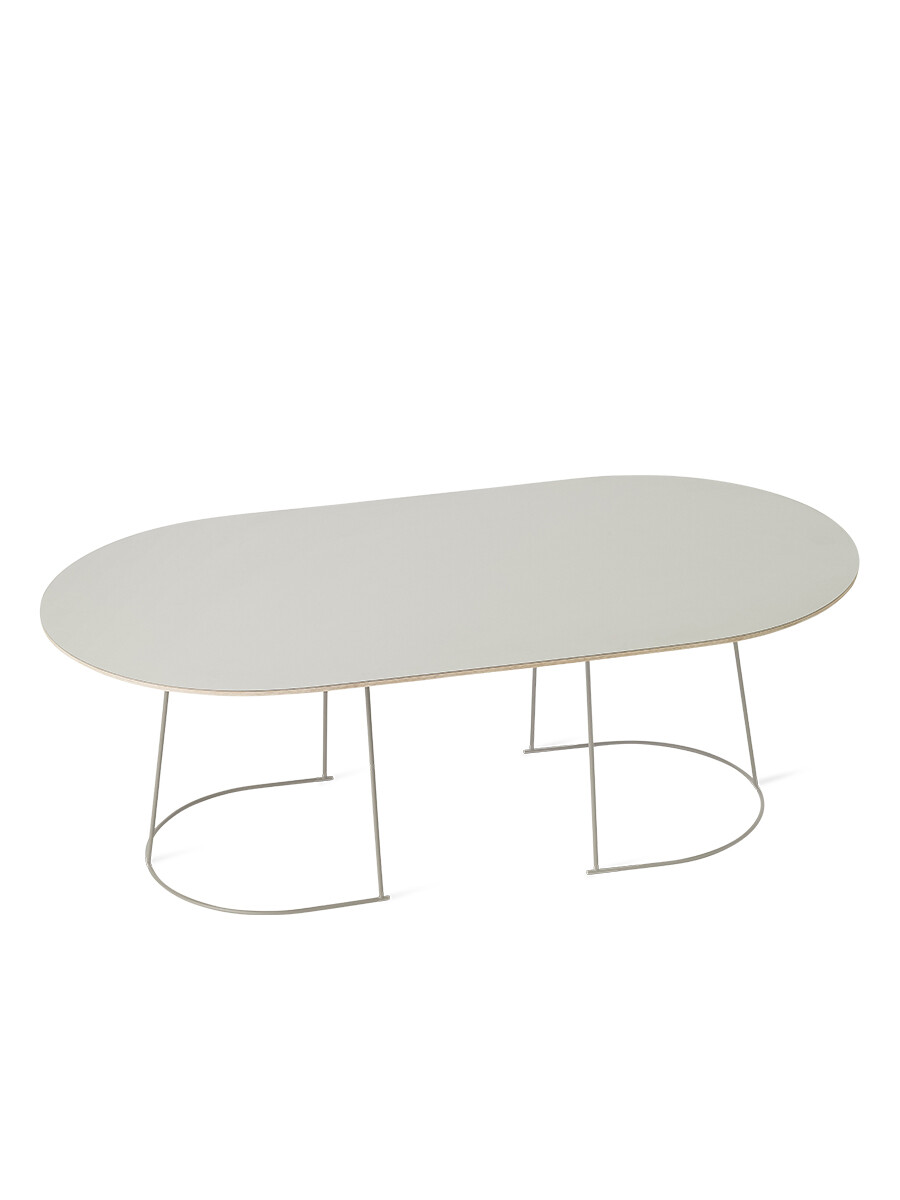 Airy Coffee Table, large fra Muuto (Grey)