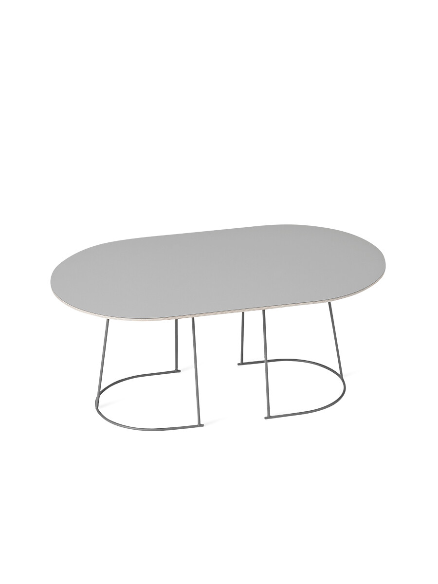 Airy Coffee Table, medium fra Muuto (Grey)