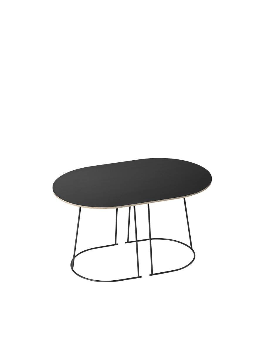 Airy Coffee Table, small fra Muuto (Black)