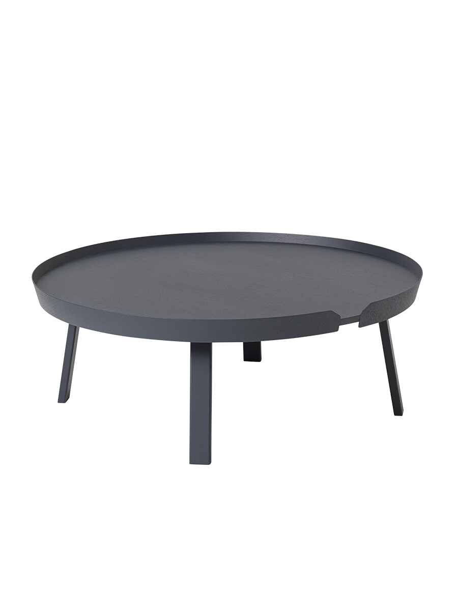 Around Coffee Table, extra large fra Muuto (Anthracite)