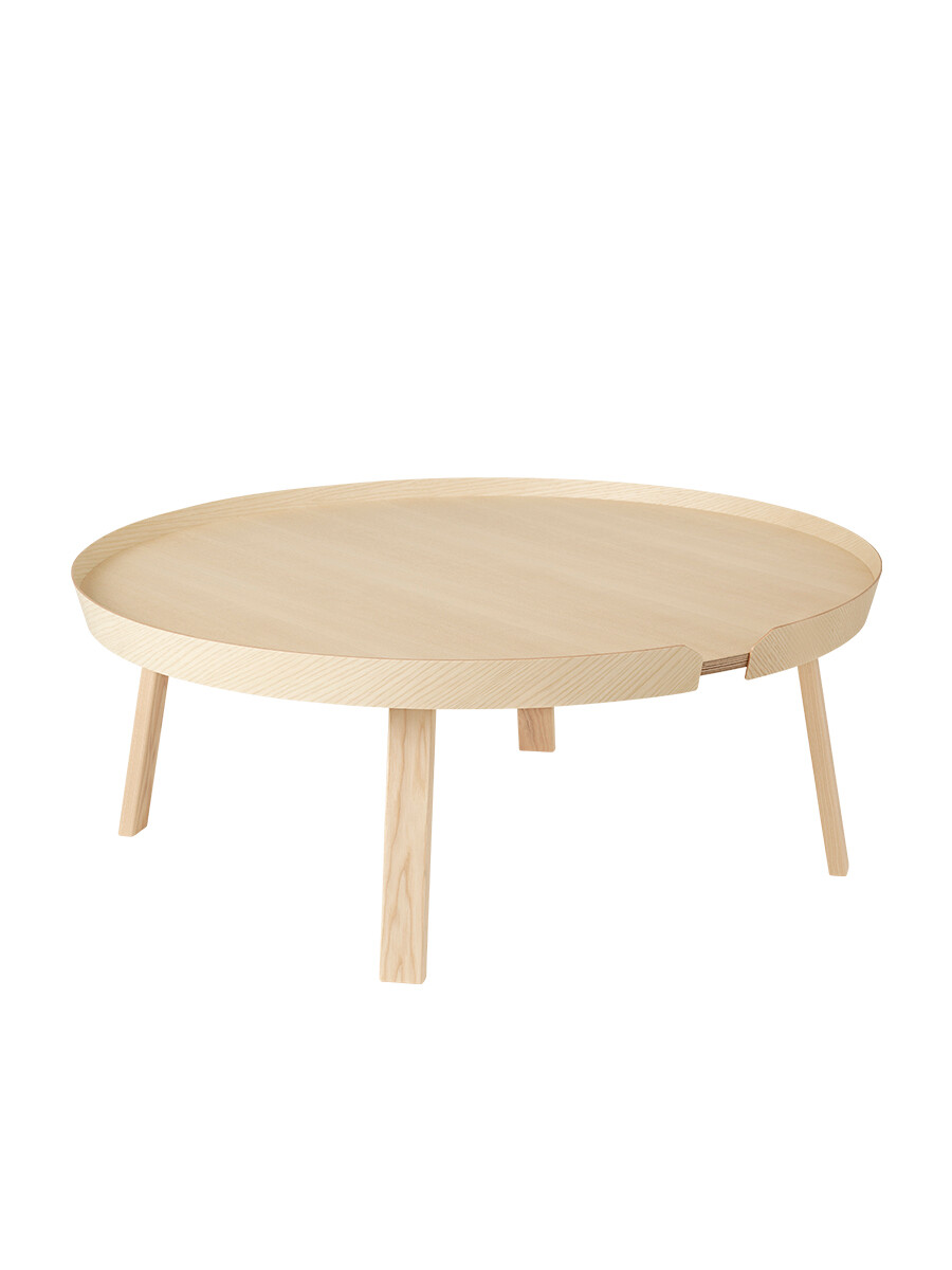 Around Coffee Table, extra large fra Muuto (Ash)