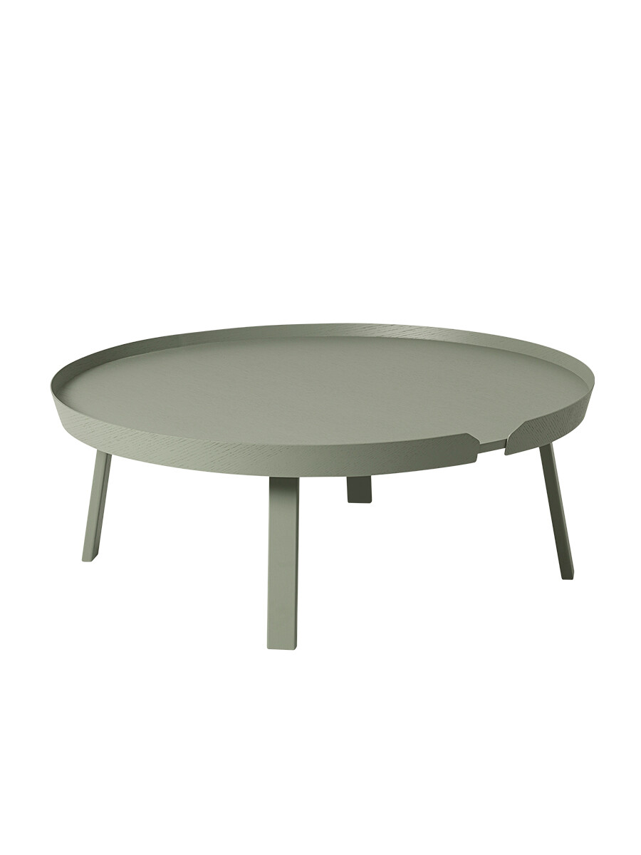 Around Coffee Table, extra large fra Muuto (Dusty green)