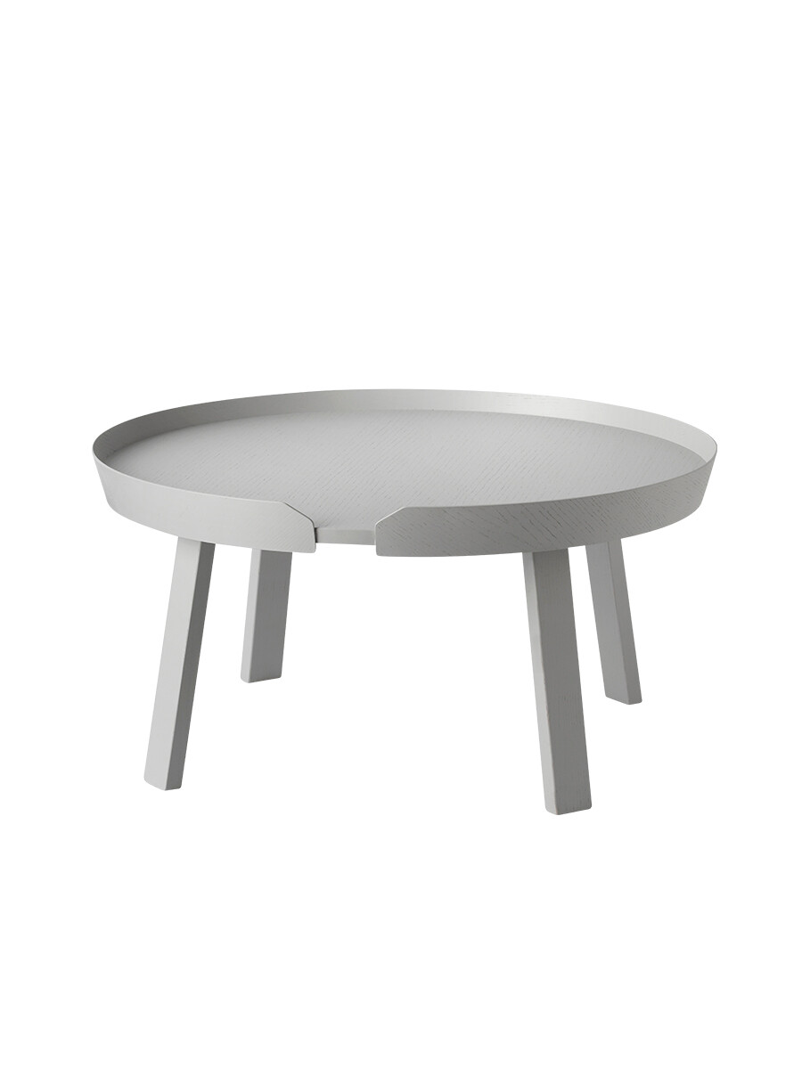 Around Coffee Table, large fra Muuto (Grey)