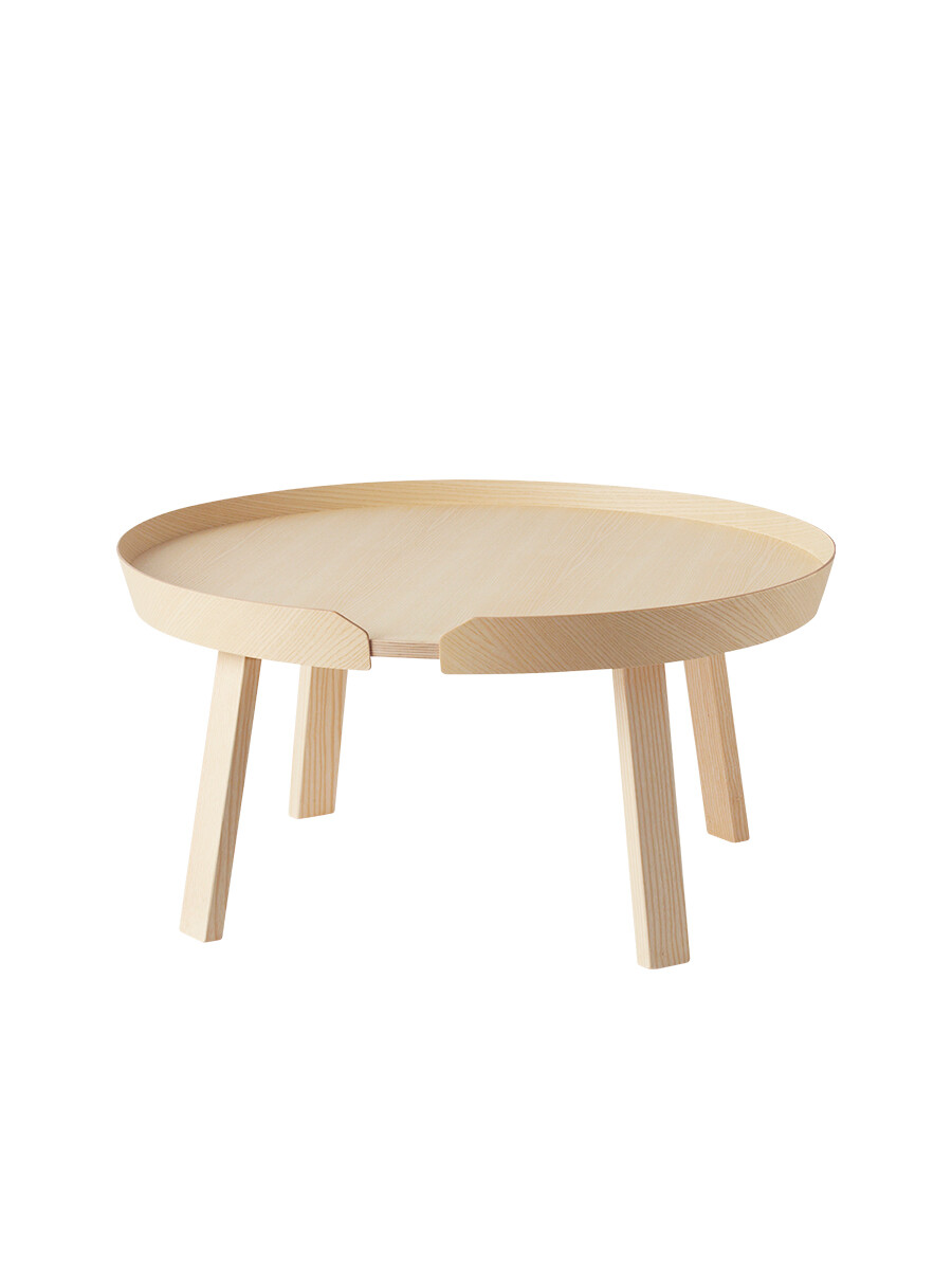 Around Coffee Table, large fra Muuto (Ash)