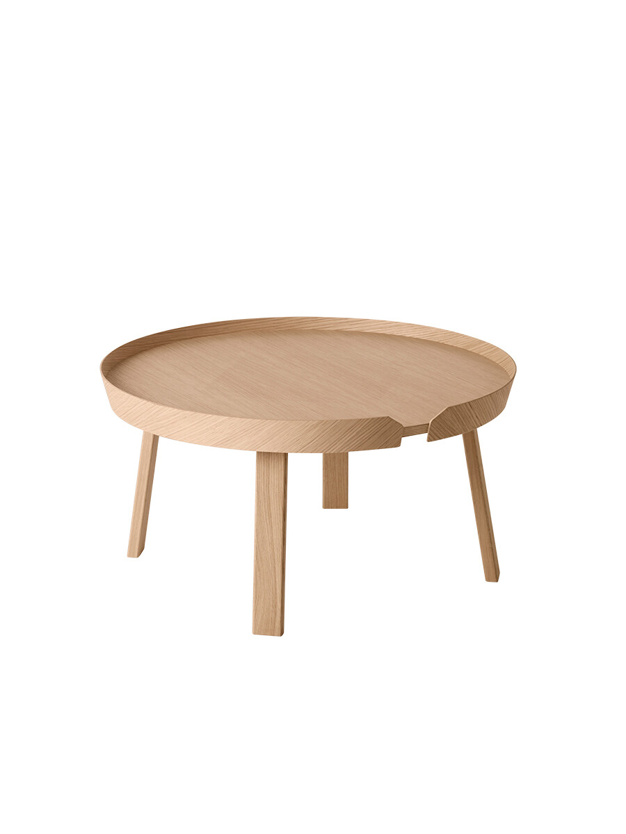 Around Coffee Table, large fra Muuto (Oak)