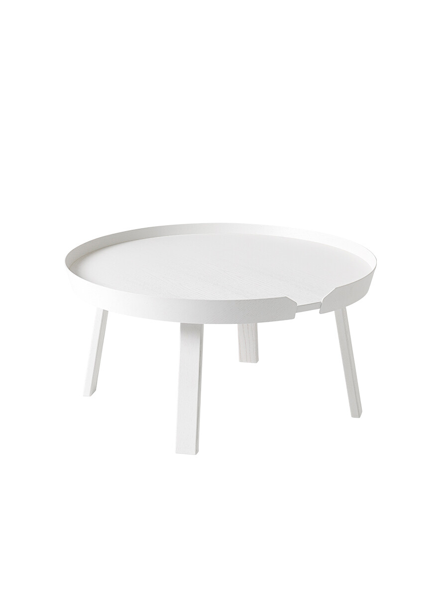 Around Coffee Table, large fra Muuto (White)