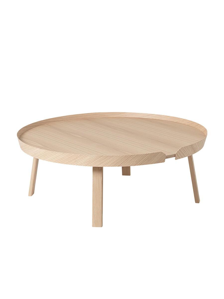 Around Coffee Table, extra large fra Muuto (Oak)