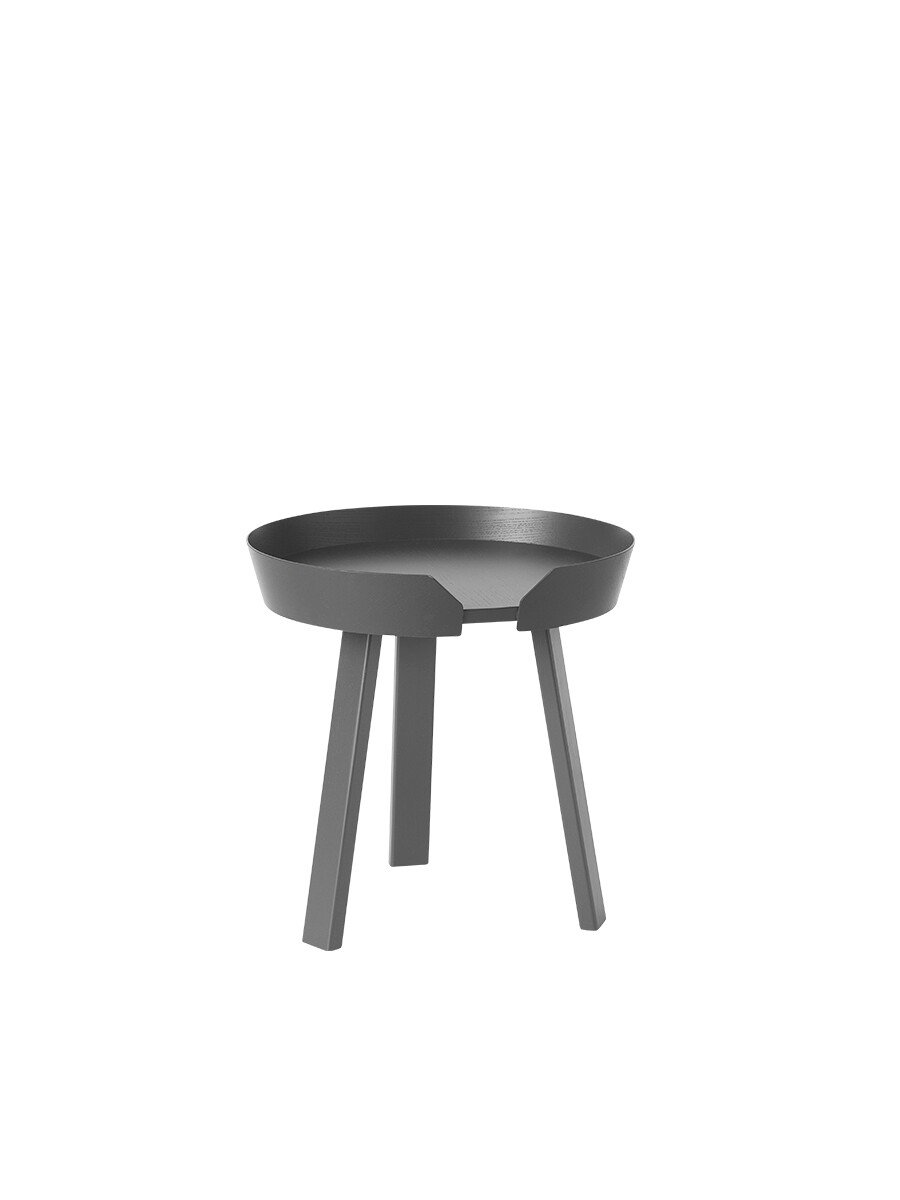 Around Coffee Table, small fra Muuto (Anthracite)