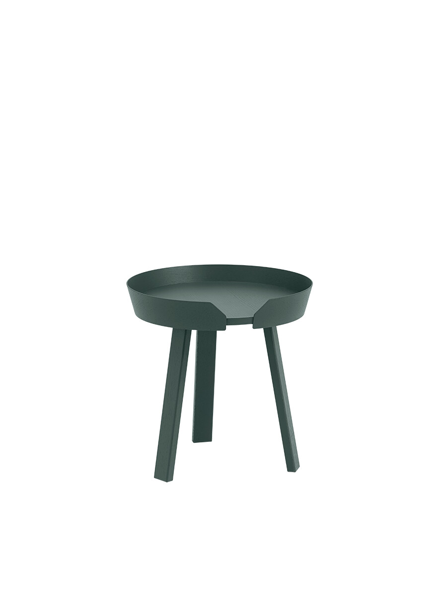 Around Coffee Table, small fra Muuto (Dark green)