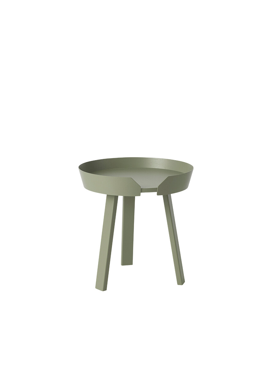 Around Coffee Table, small fra Muuto (Dusty green)