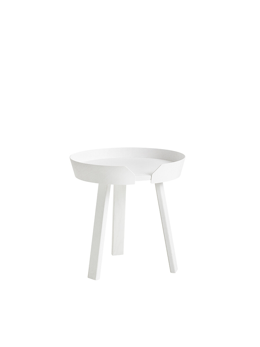 Around Coffee Table, small fra Muuto (White)