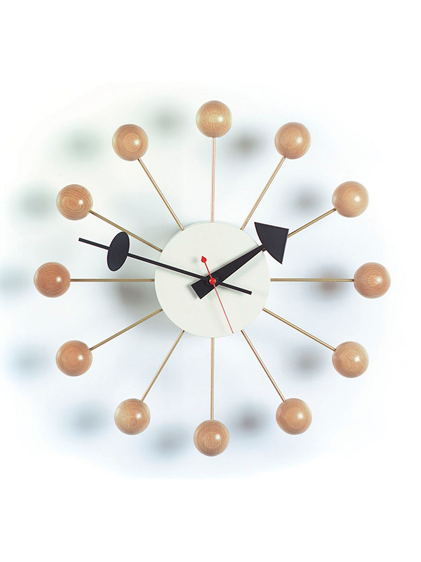 Ball Clock fra Vitra (Natur)