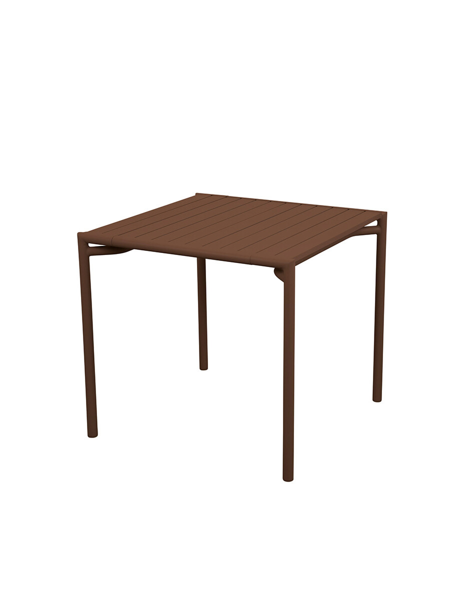 Bliss Dining Table 81x81 cm fra Cane-line (Desert Red)