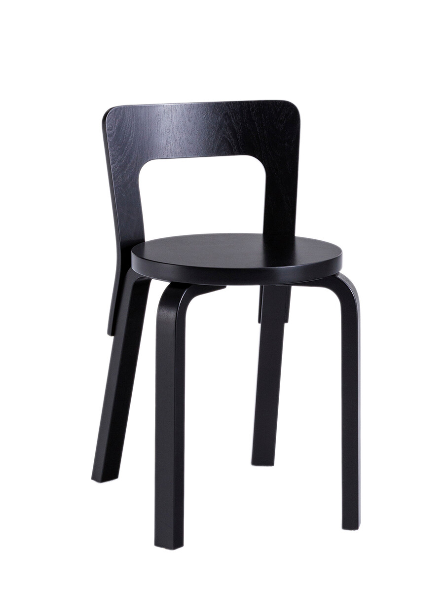 Chair 65 fra Artek (Sort)