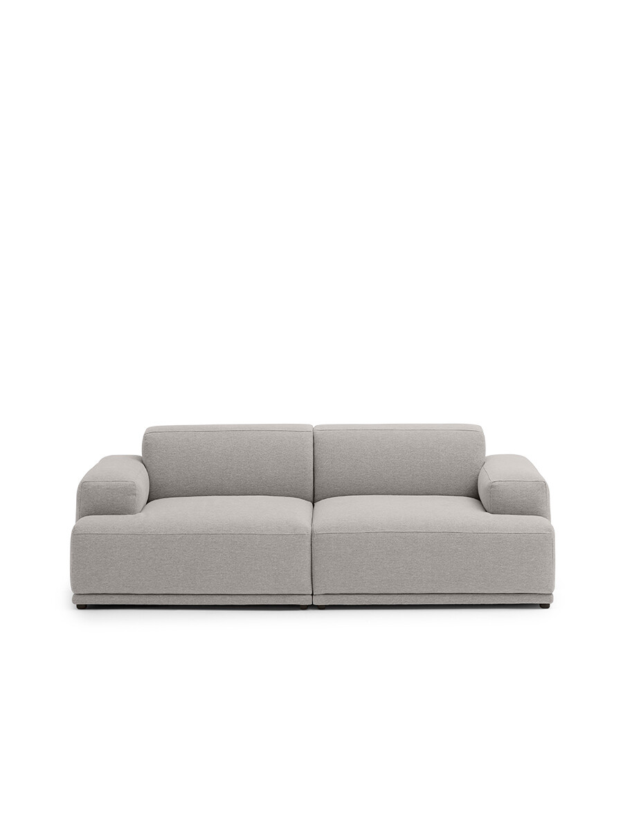 Connect Soft Modular 2 pers. sofa, kombination 1 fra Muuto (Clay 12)