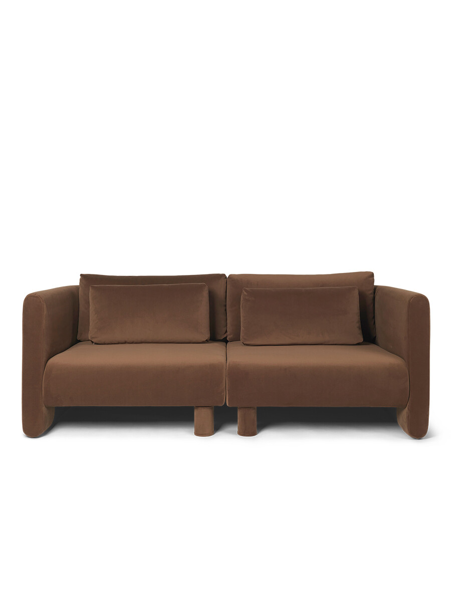 Dase 2-Seater Sofa fra Ferm Living (Rich Velvet 36)