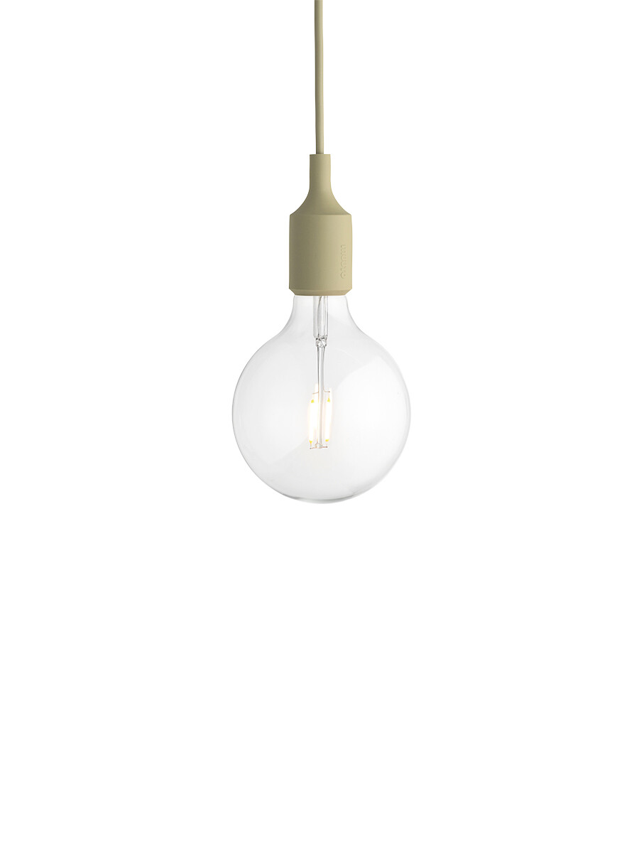 E27 Pendant Lamp fra Muuto (Beige Green)