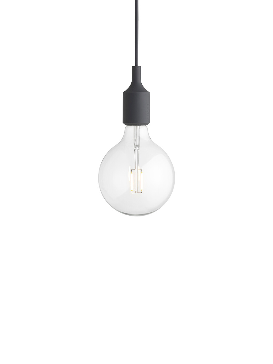 E27 Pendant Lamp fra Muuto (Dark Grey)