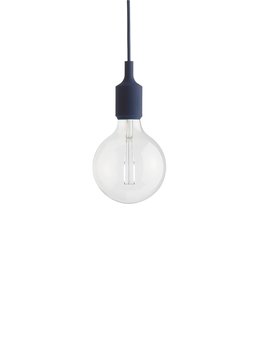 E27 Pendant Lamp fra Muuto (Midnight Blue)