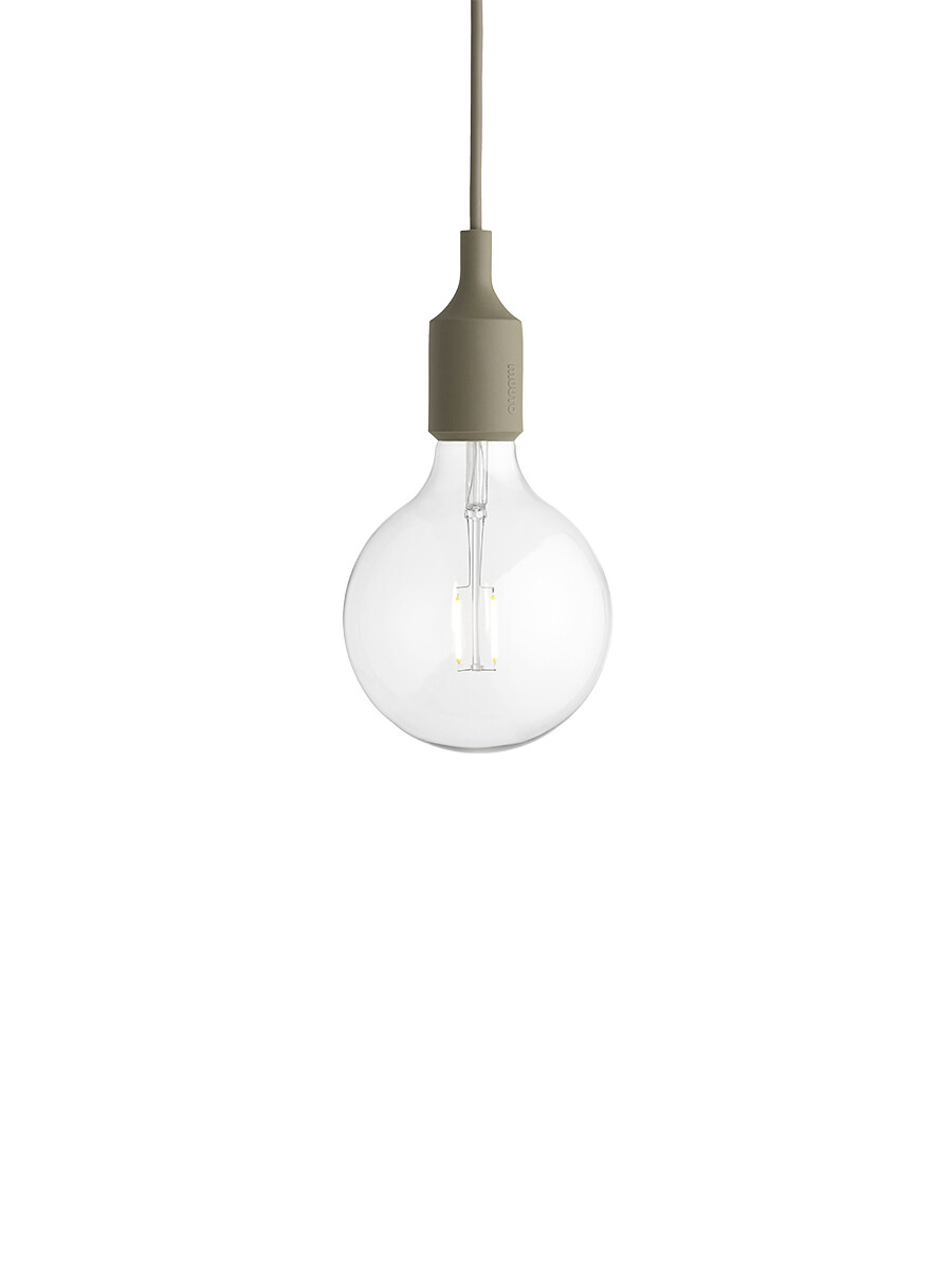 E27 Pendant Lamp fra Muuto (Olive)