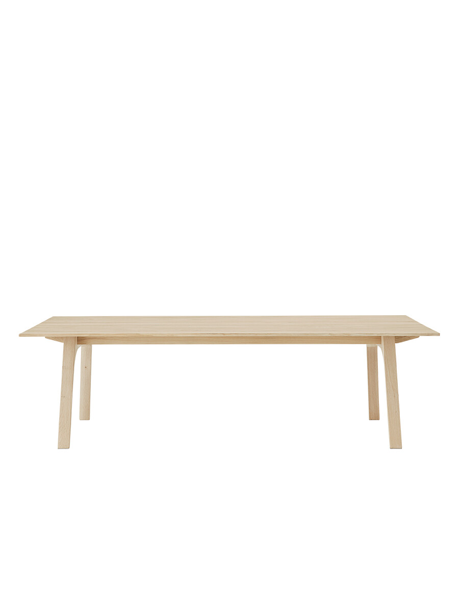 Earnest Extendable Table, 260x100 cm fra Muuto (Oiled Oak)