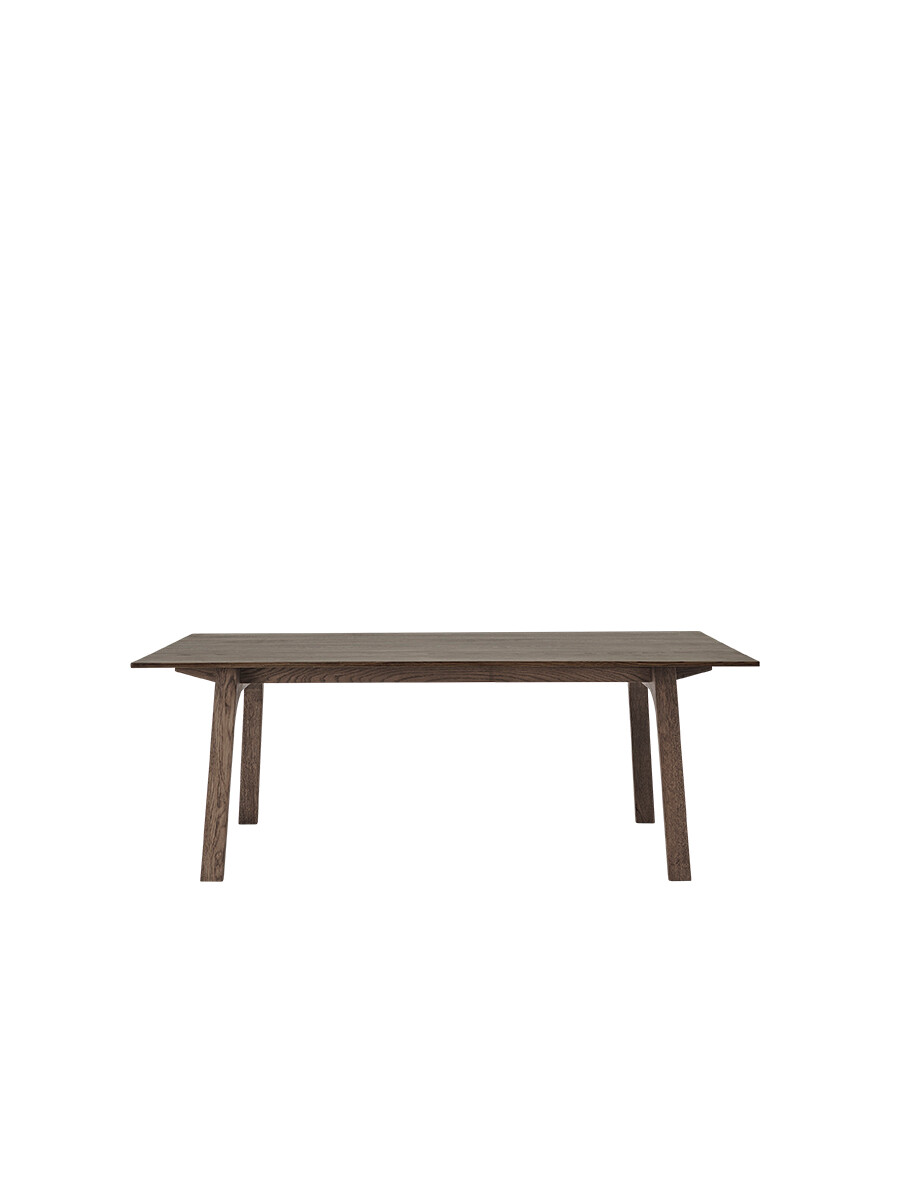 Earnest Extendable Table, 205x100 cm fra Muuto (Dark Oiled Oak)