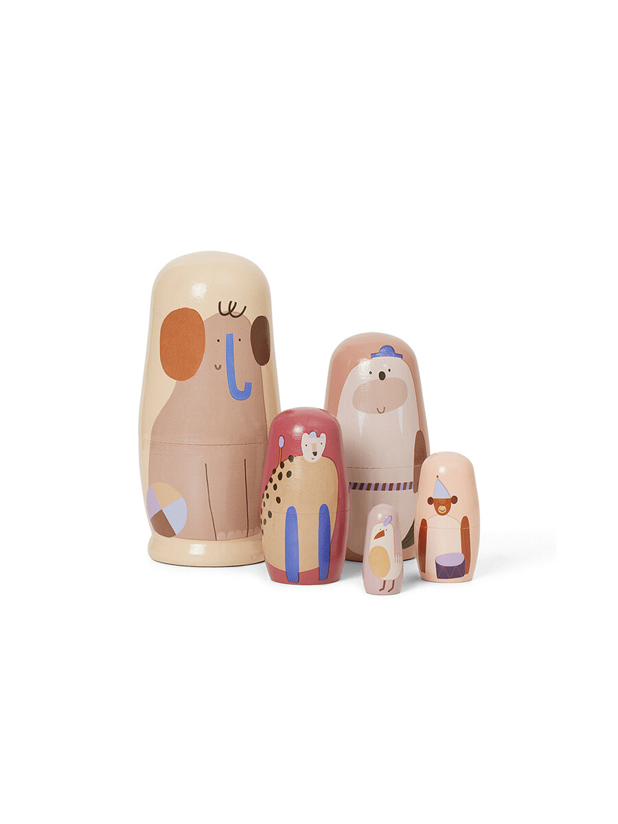 Critter Nesting Dolls fra Ferm Living