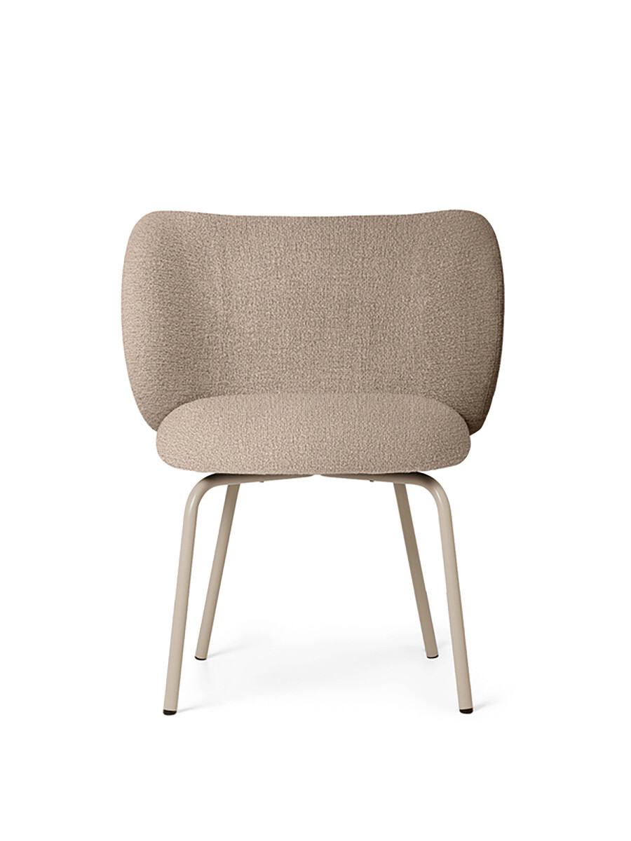 Rico Spisebordsstol fra Ferm Living (Cashmere / Sand Bouclé)