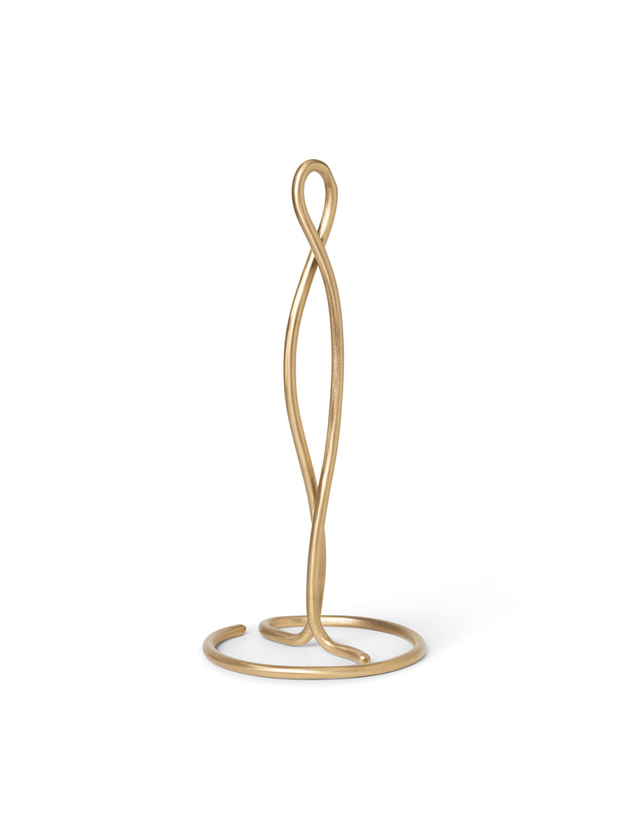 Curvature Paper Towel Holder fra Ferm Living (Brass)