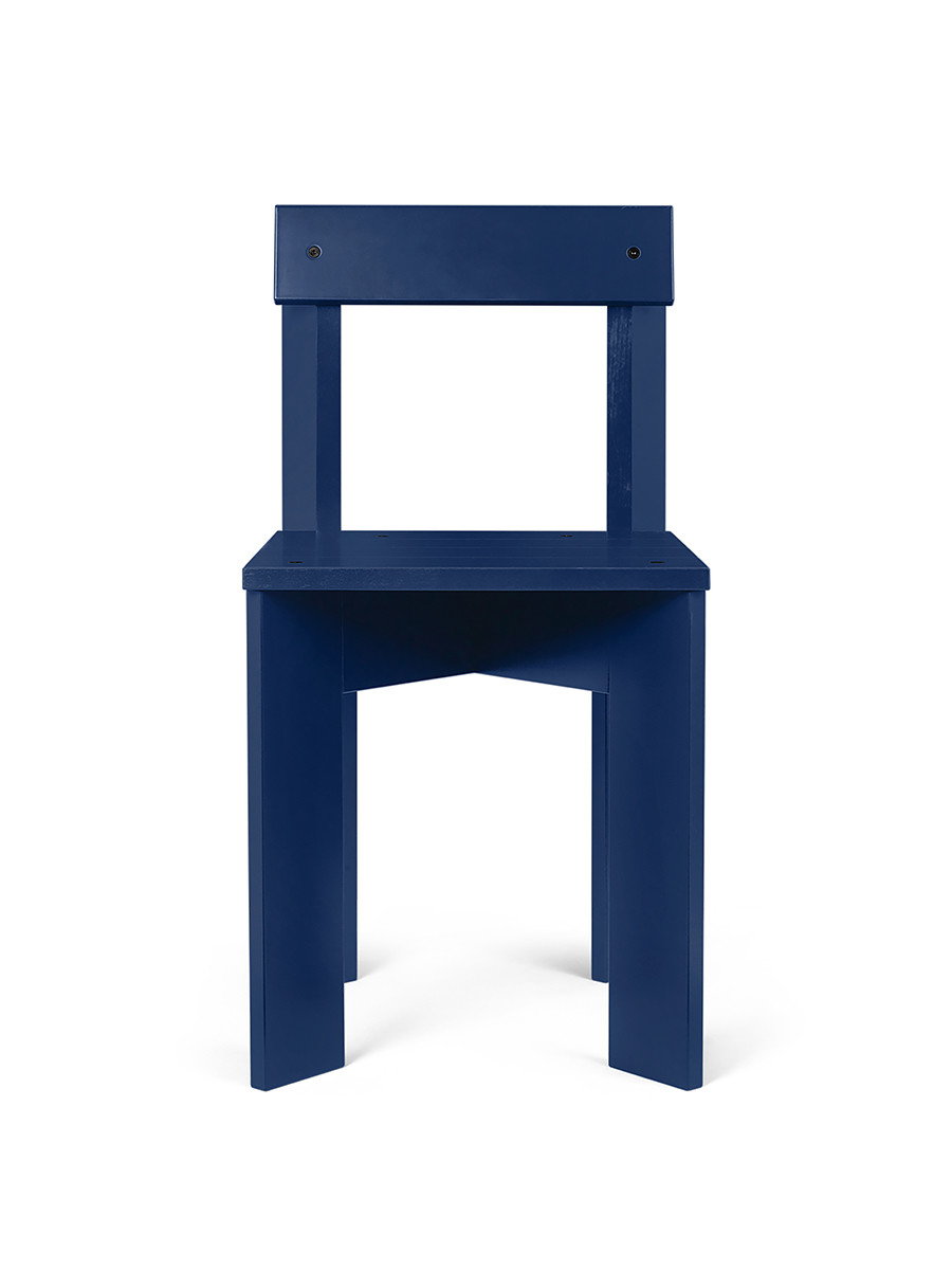 Ark Dining Chair fra Ferm Living (Blå)