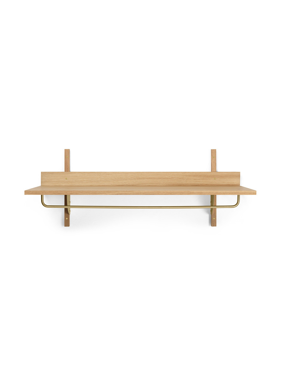 Sector Rack Shelf fra Ferm Living (Eg m/messing)