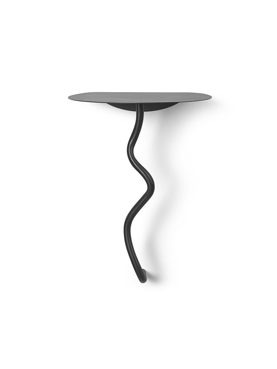 Curvature Wall Table fra Ferm Living (Black Brass)