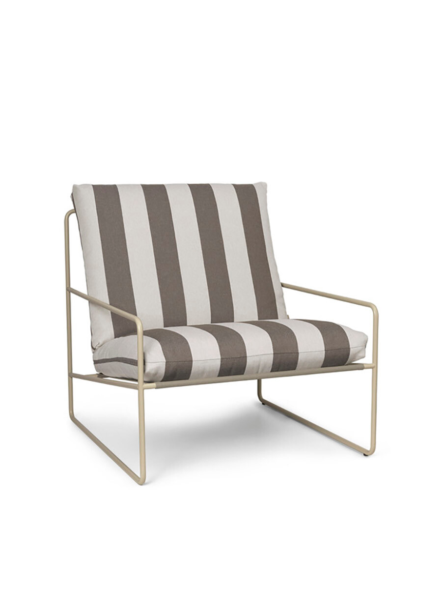 Desert 1-Seater fra Ferm Living (Cashmere/Chocolate)