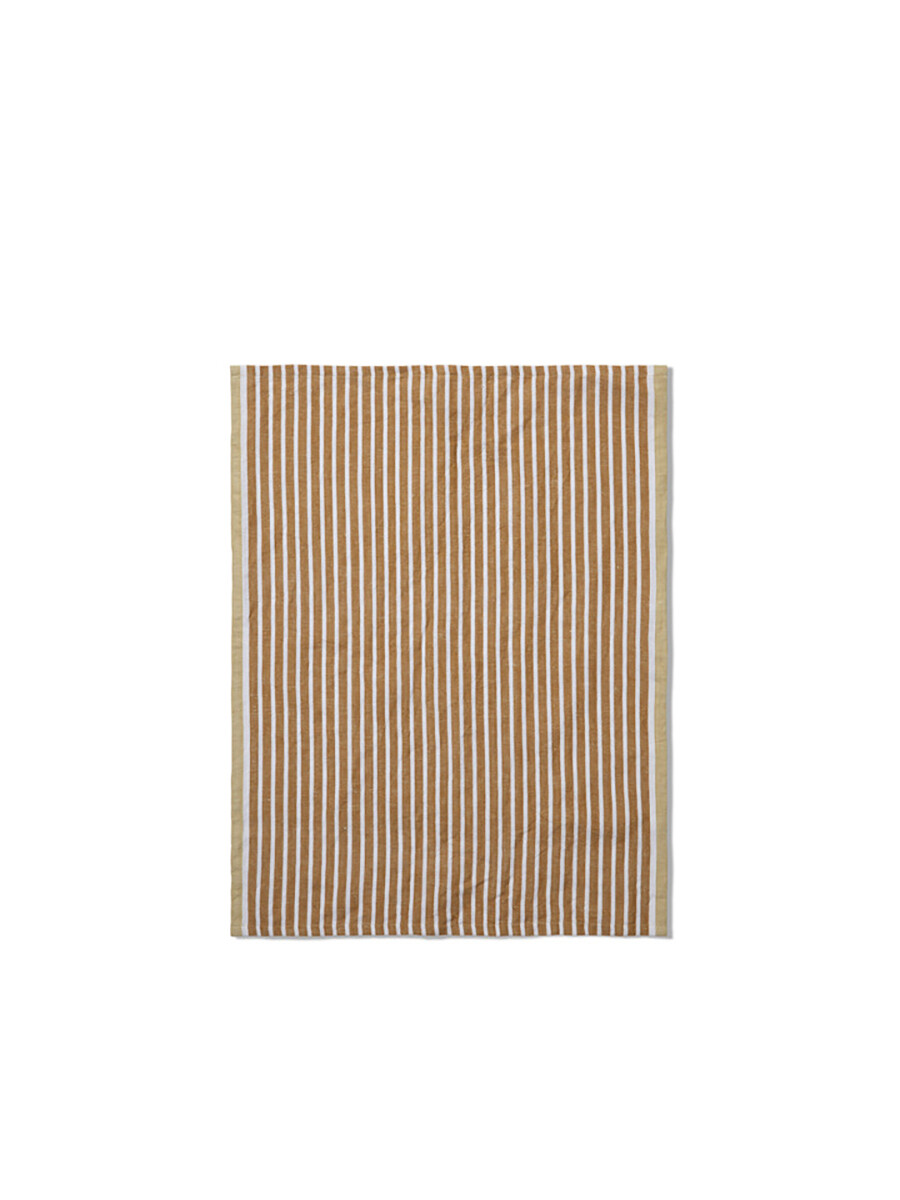 Hale Tea Towel fra Ferm Living (Golden Brown/Silver Fern)