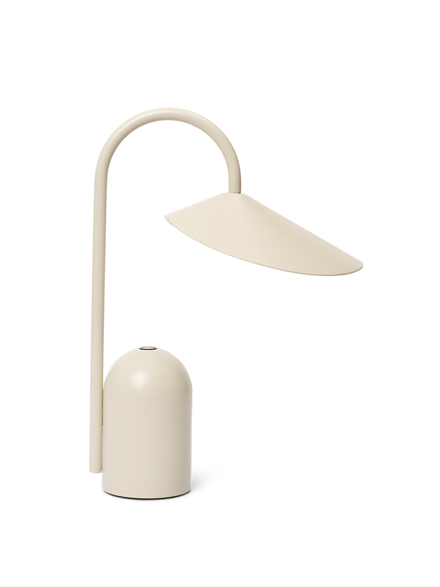 Arum Portable Bordlampe fra Ferm Living (Cashmere)