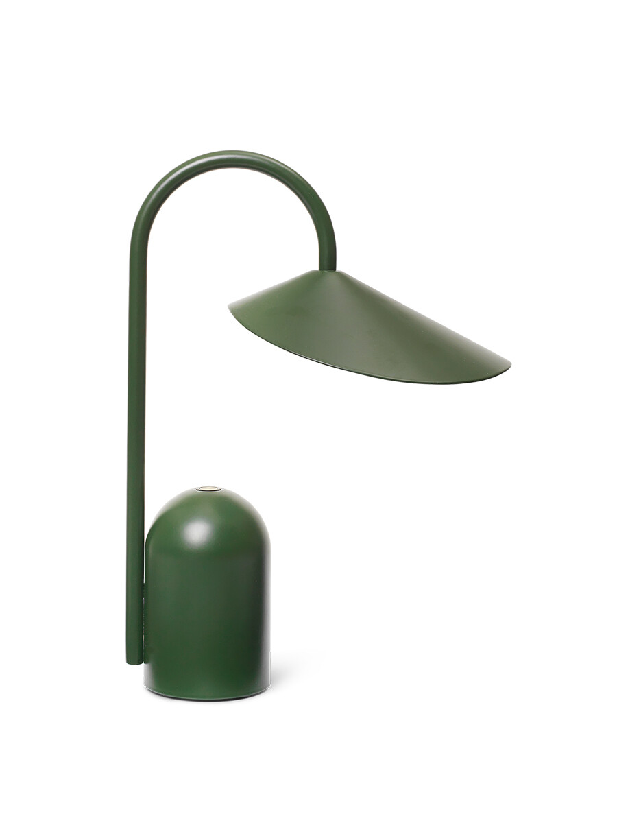 Arum Portable Bordlampe fra Ferm Living (Grass green)