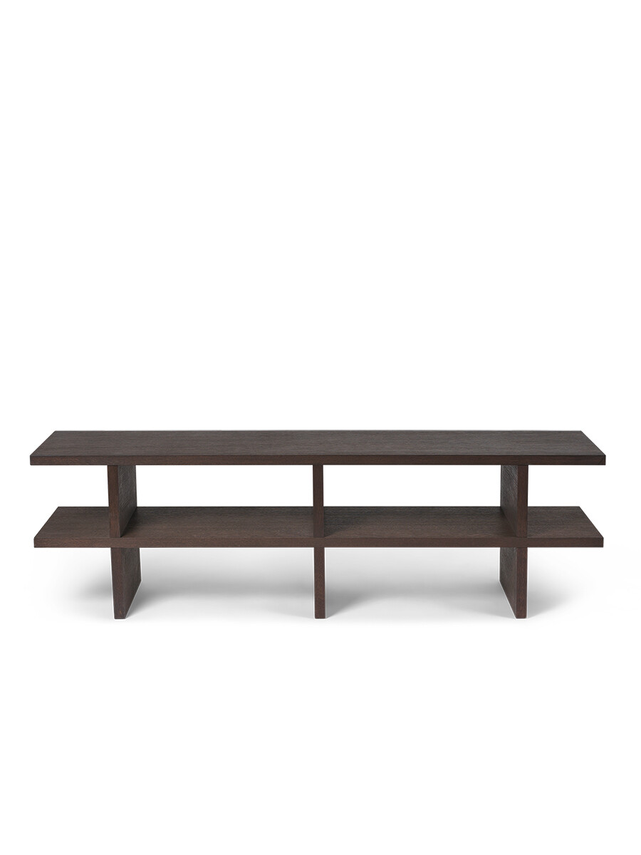 Kona Bench, dark stained oak fra Ferm Living