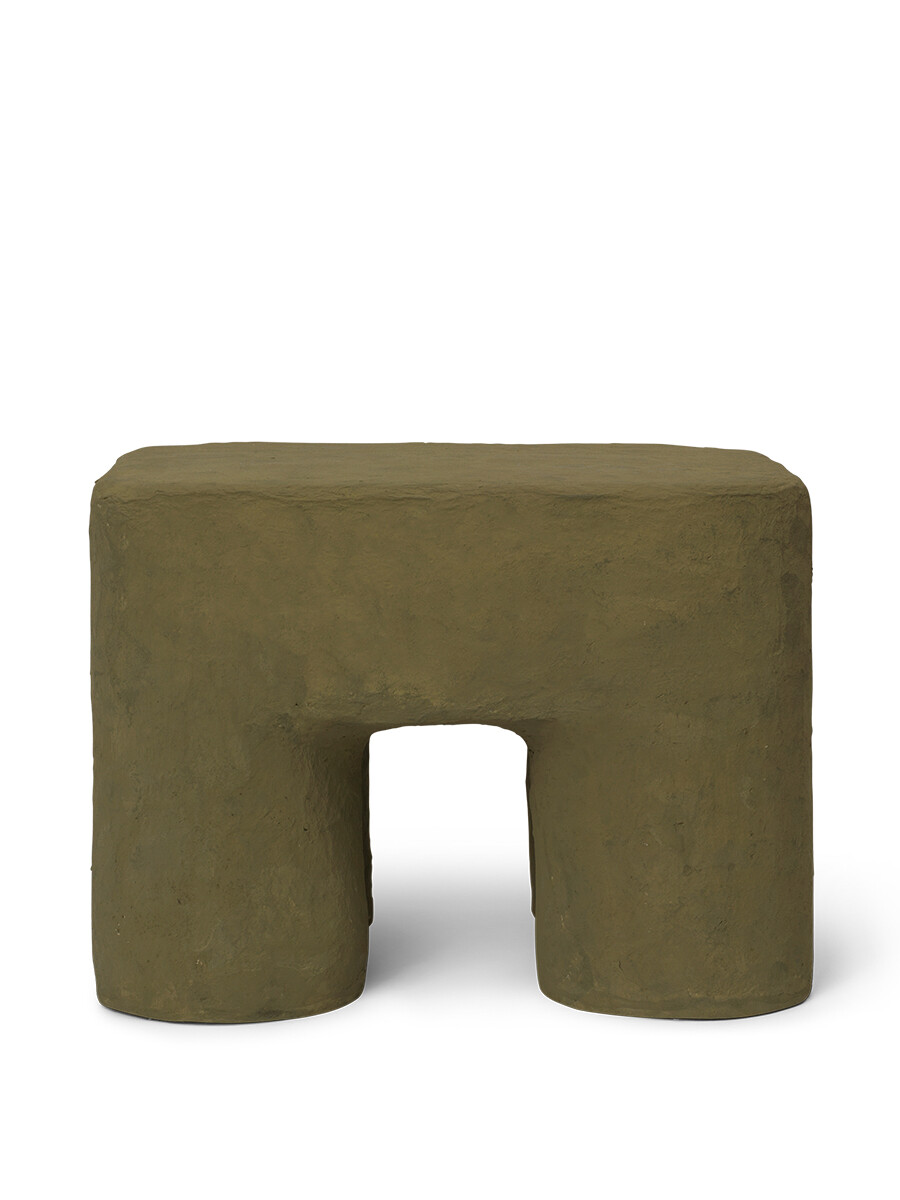 Podo Stool fra Ferm Living (Khaki)