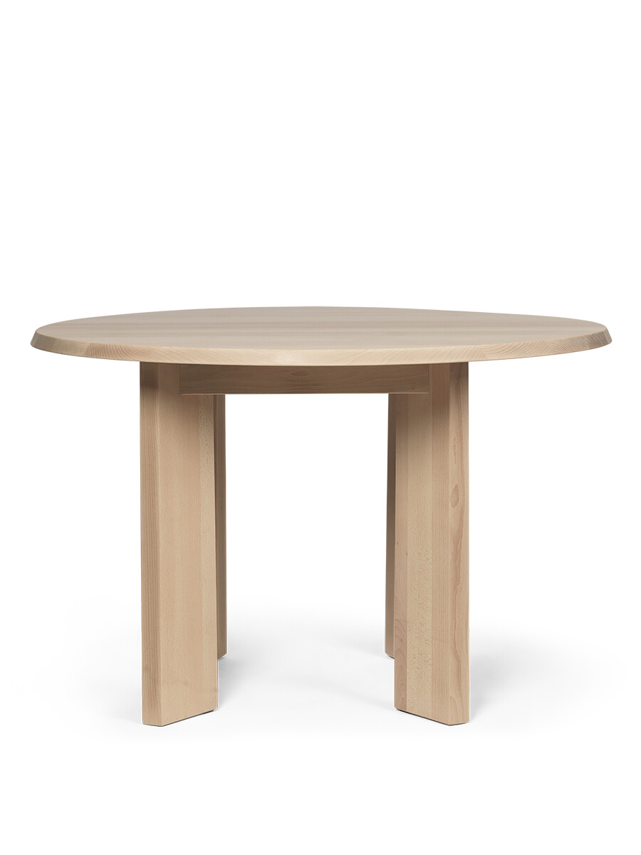 Tarn Dining Table 115, white oiled fra Ferm Living