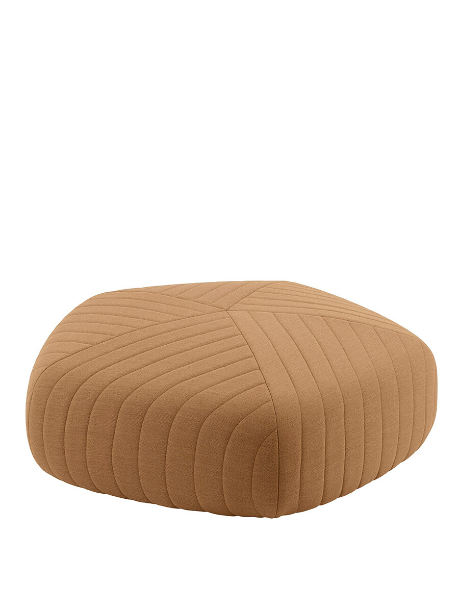 Five Pouf, x-large fra Muuto (Fiord 451 / Camel)